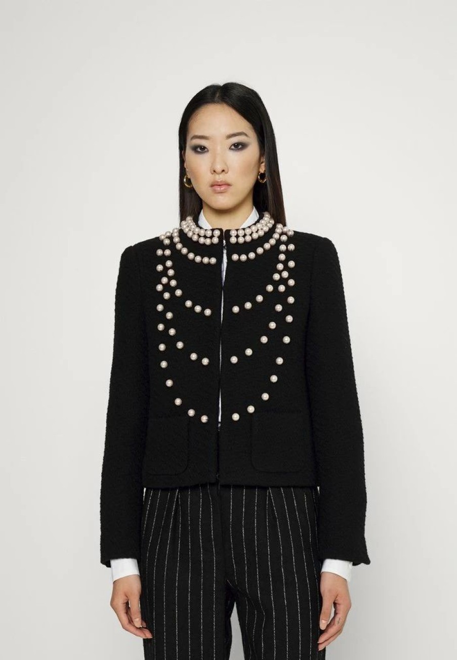 * | Moschino Jacket Summer Jacket Fantasy Black