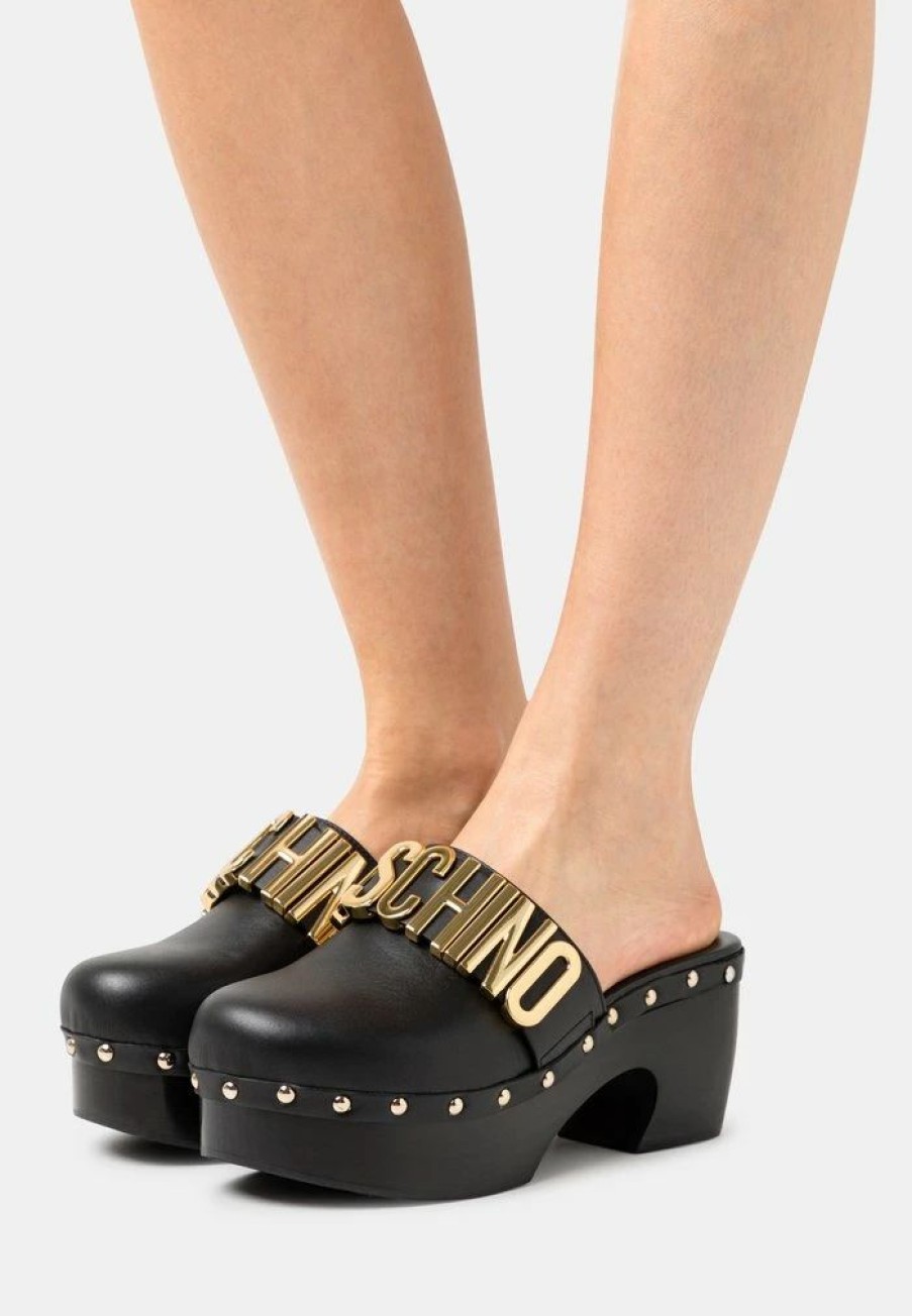 * | Moschino Clogs Nero