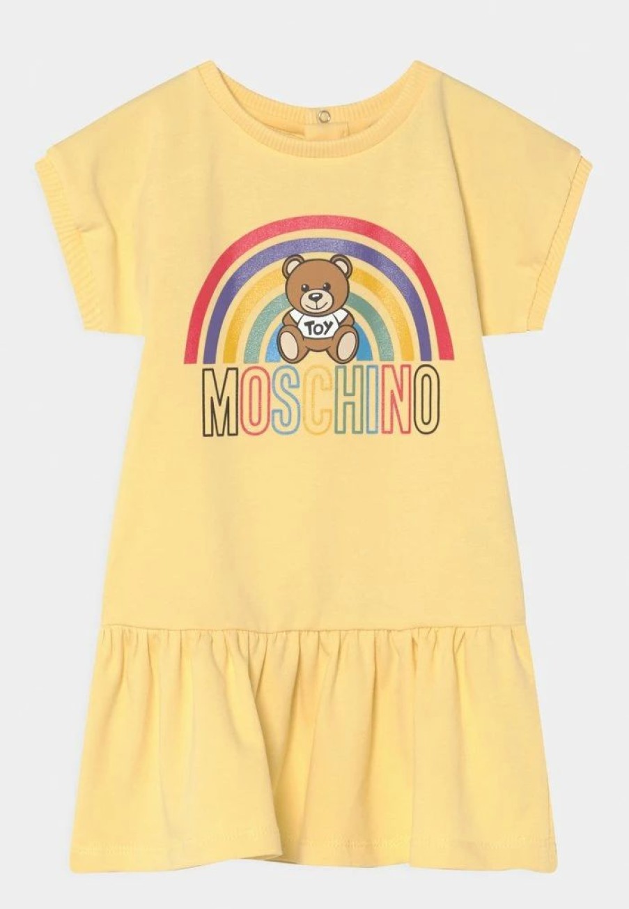 * | Moschino Dress Day Dress Yellow