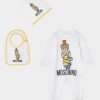 * | Moschino Hat Gift Minions Unisex Sleep Suit Optical White