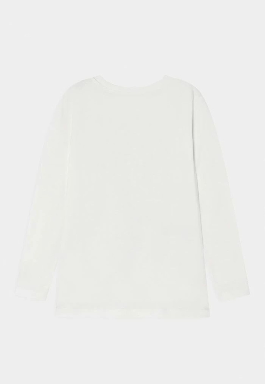 * | Moschino Maxi Long Sleeved Top Cloud