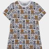 * | Moschino Addition Unisex Print T-Shirt White