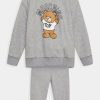 * | Moschino Tracksuit Unisex Set Sweatshirt Melange Grey