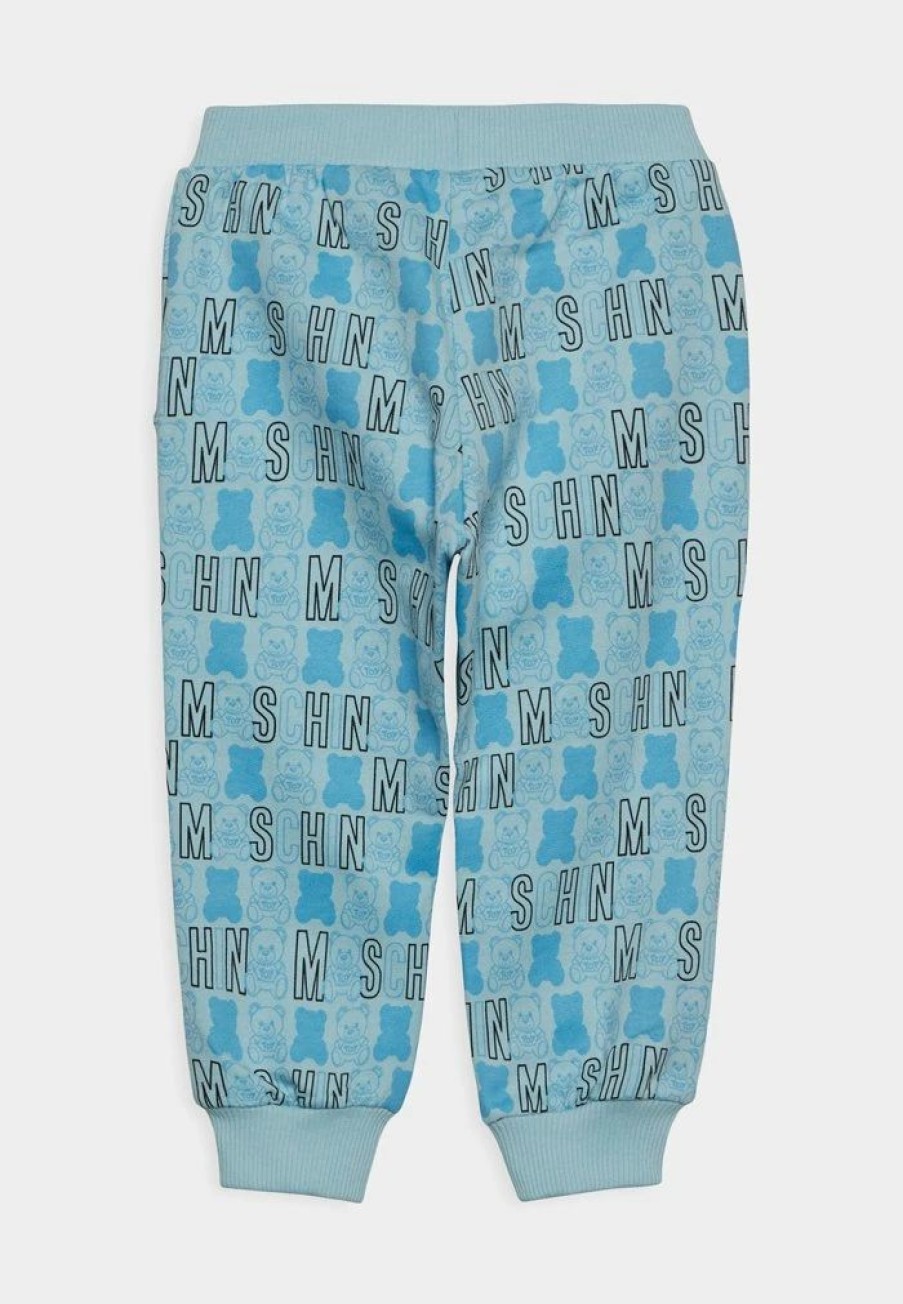 * | Moschino Unisex Trousers Baby Sky Toy Logo