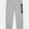 * | Moschino Pants Unisex Tracksuit Bottoms Melange Grey