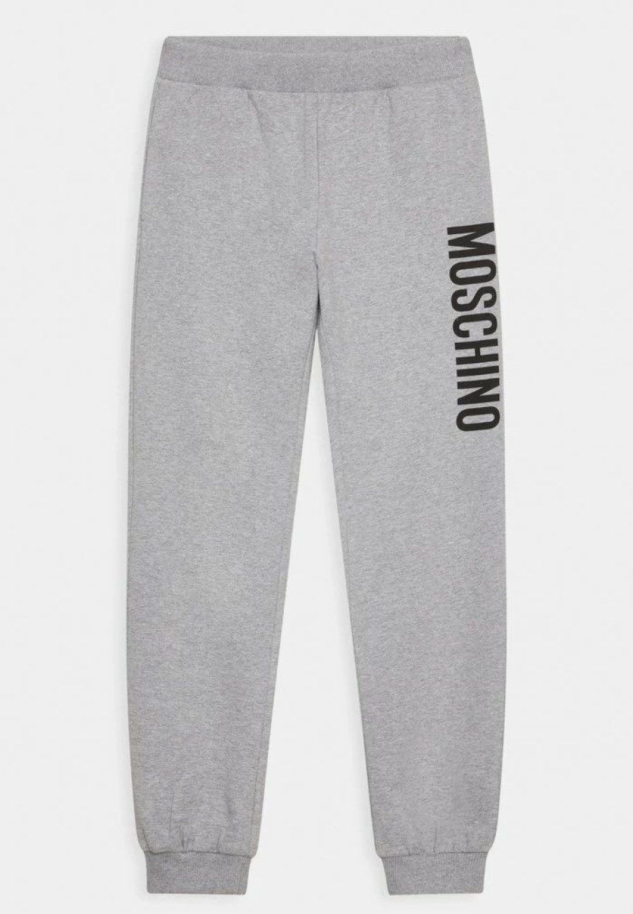 * | Moschino Pants Unisex Tracksuit Bottoms Melange Grey