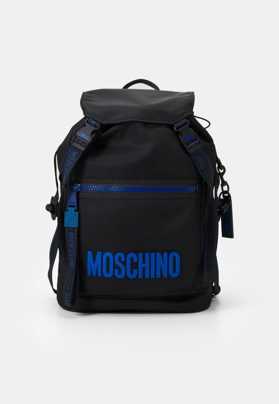 * | Moschino Recycle Unisex Rucksack Fantasy Black