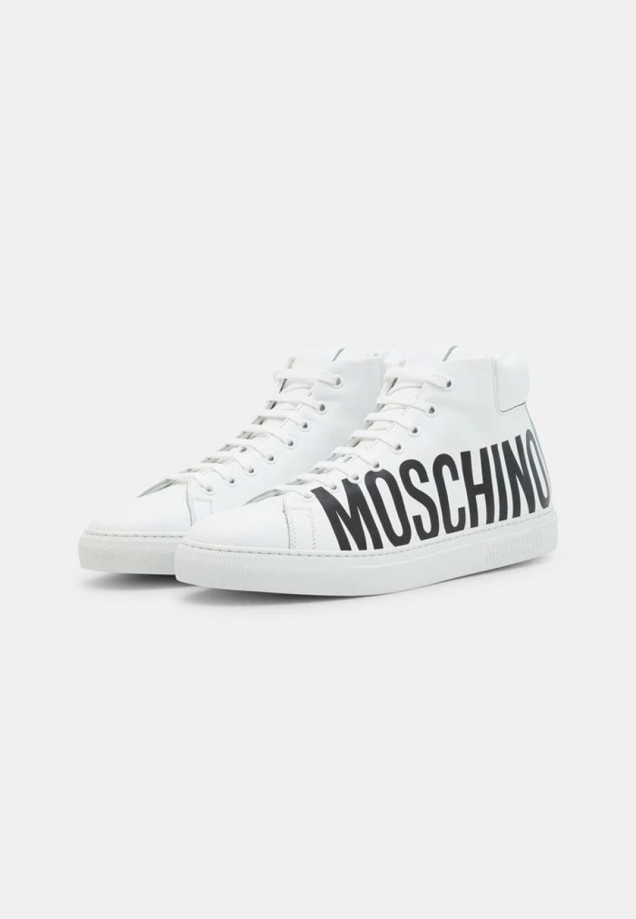 * | Moschino High-Top Trainers Bianco