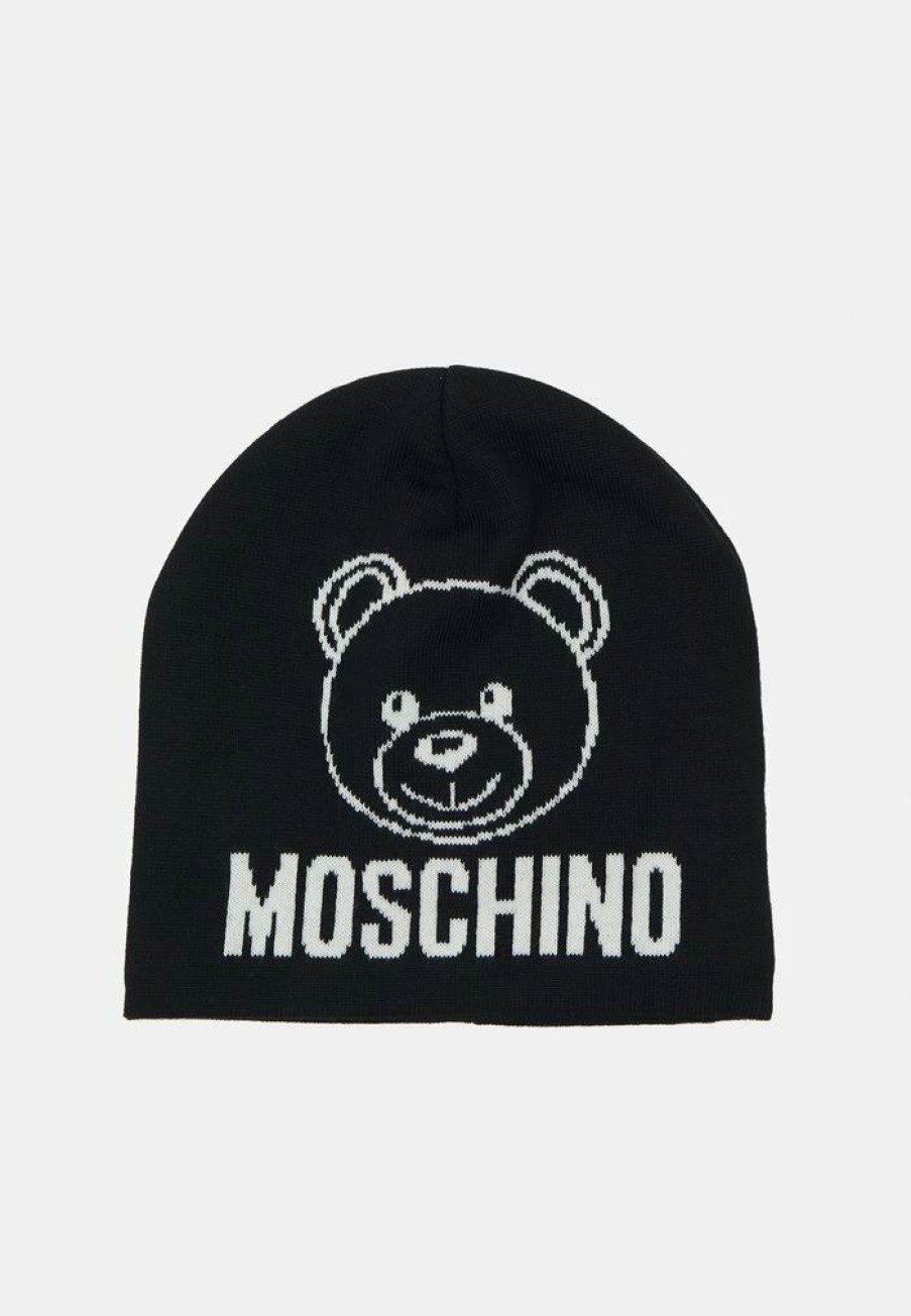 * | Moschino Unisex Beanie Black