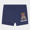 * | Moschino Swim With Gift Box Swimming Trunks Navy Blue