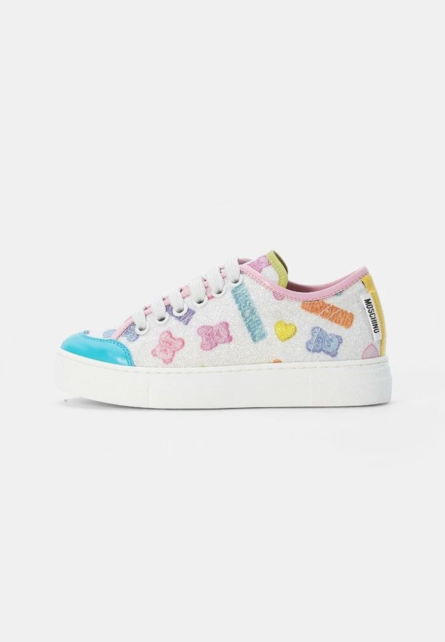 * | Moschino Trainers White/Multicolor