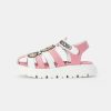 * | Moschino Sandals Pink/White