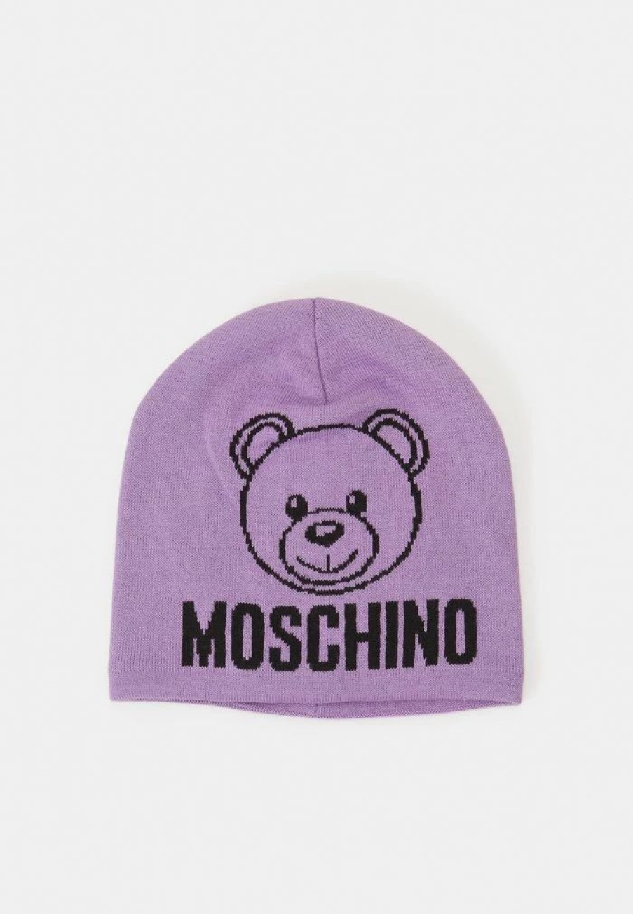 * | Moschino Unisex Beanie Lilac