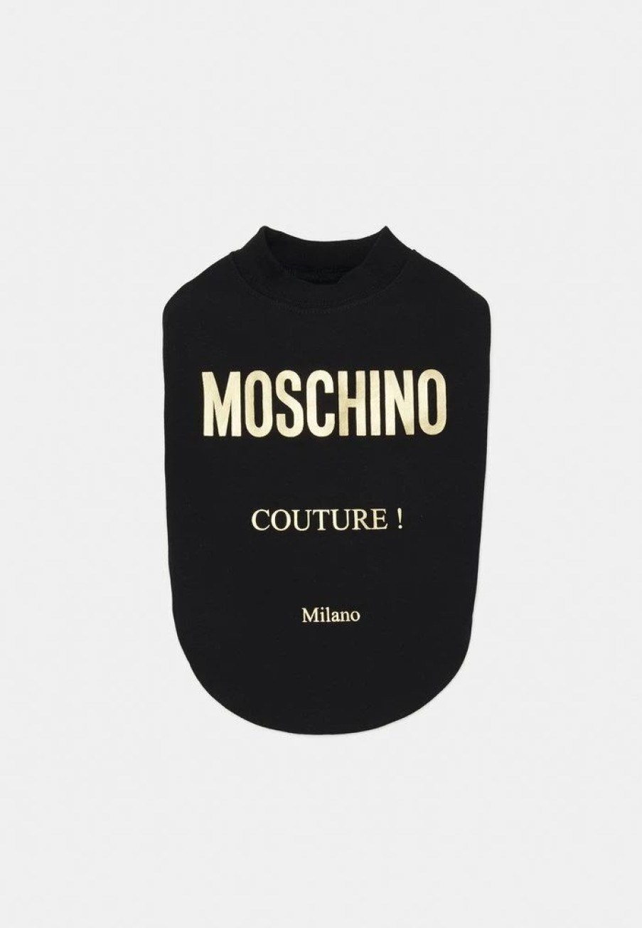 * | Moschino Dog Stretch T-Shirt Other Accessories Black