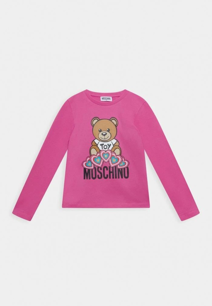 * | Moschino Long Sleeved Top Pink