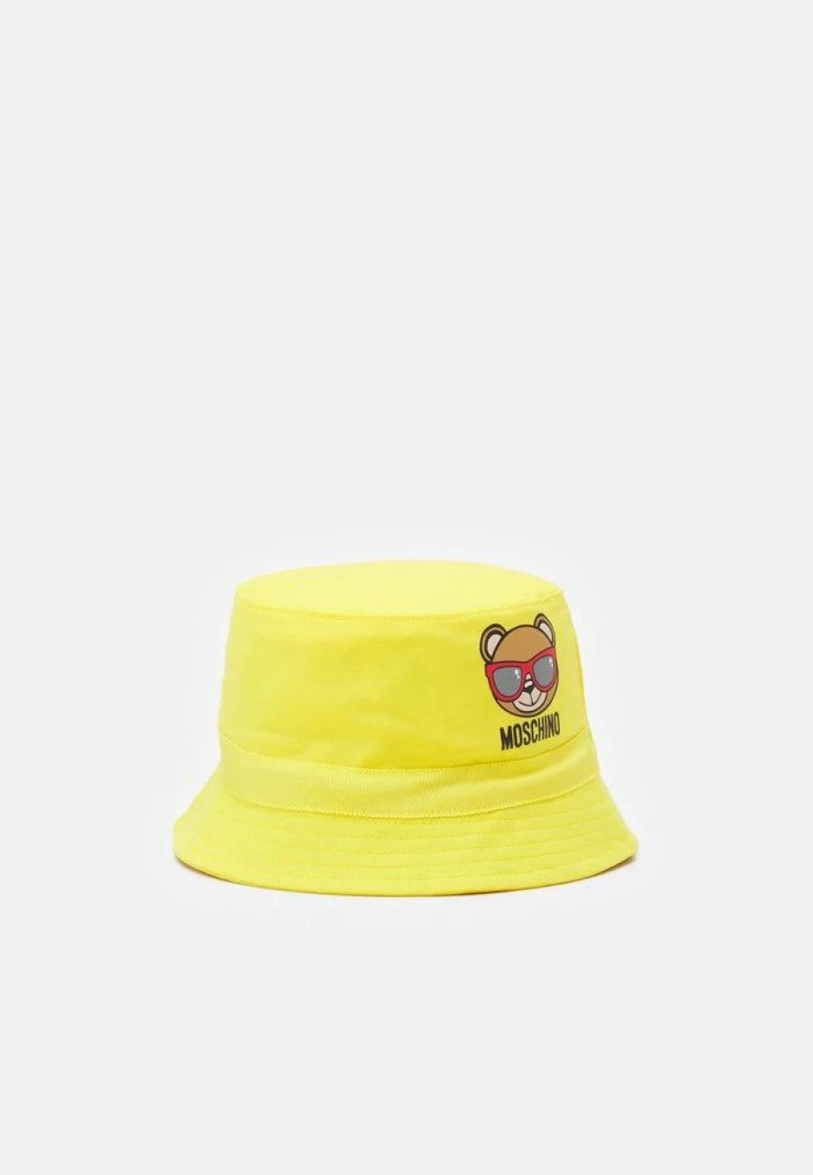 * | Moschino Hat With Gift Box Unisex Hat Curry