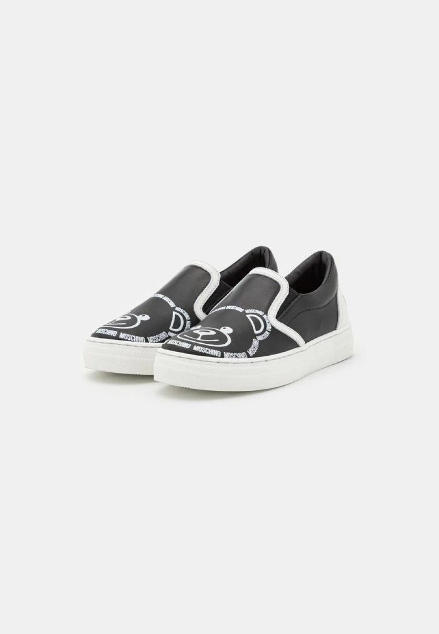 * | Moschino Unisex Trainers Black