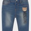 * | Moschino Trousers Unisex Slim Fit Jeans Blu Denim