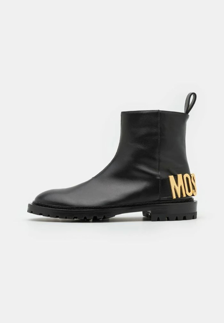 * | Moschino Classic Ankle Boots Nero