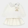 * | Moschino Skirt Set Long Sleeved Top Cloud