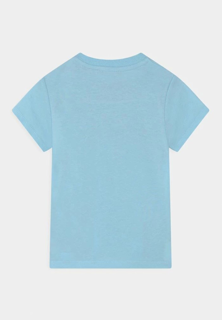 * | Moschino Unisex Print T-Shirt Baby Sky Blue