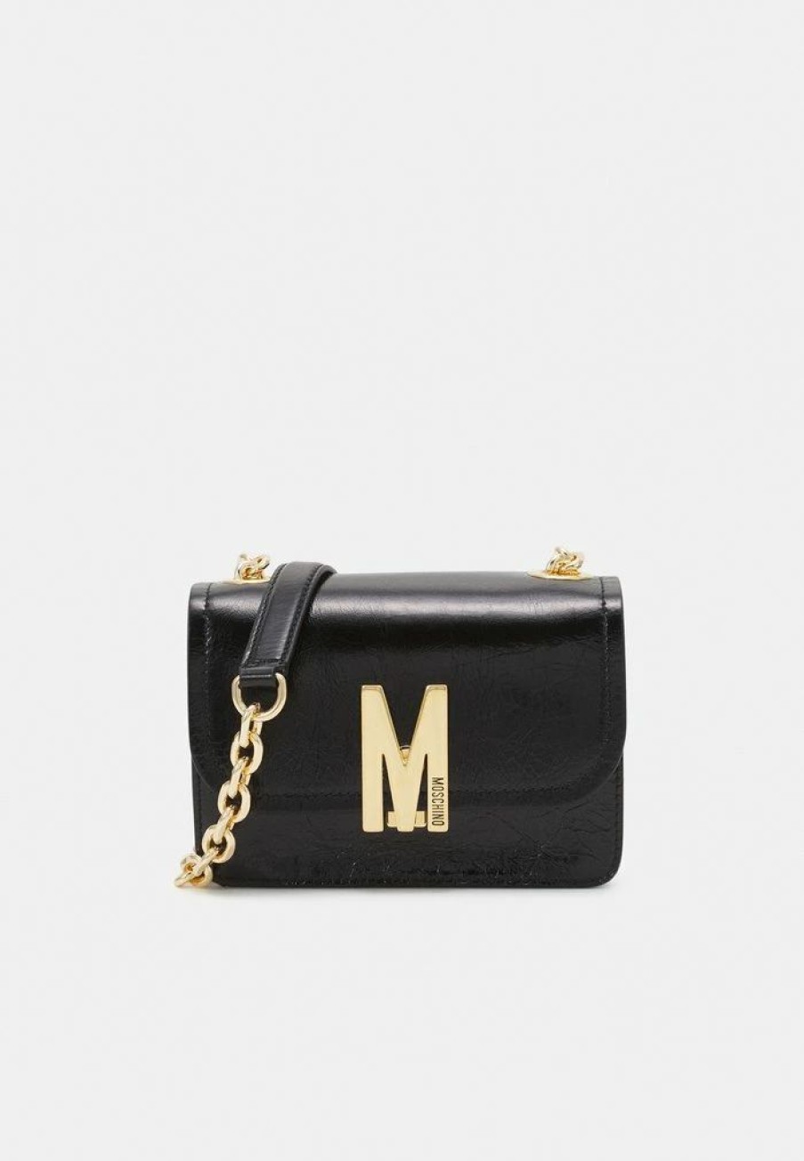 * | Moschino Group Shoulder Bag Across Body Bag Black