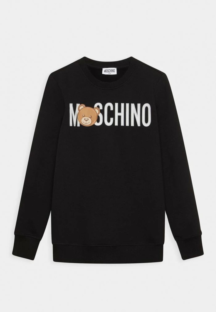 * | Moschino Unisex Sweatshirt Black