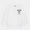 * | Moschino Addition Unisex Sweatshirt Optical White