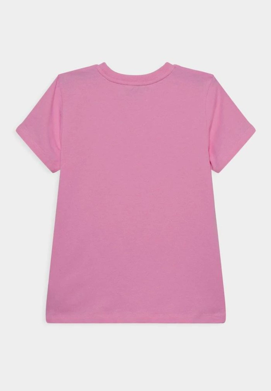 * | Moschino Unisex Print T-Shirt Sweet Pink