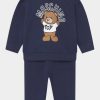 * | Moschino Tracksuit Unisex Set Sweatshirt Navy Blue