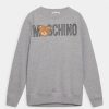 * | Moschino Unisex Sweatshirt Melange Grey