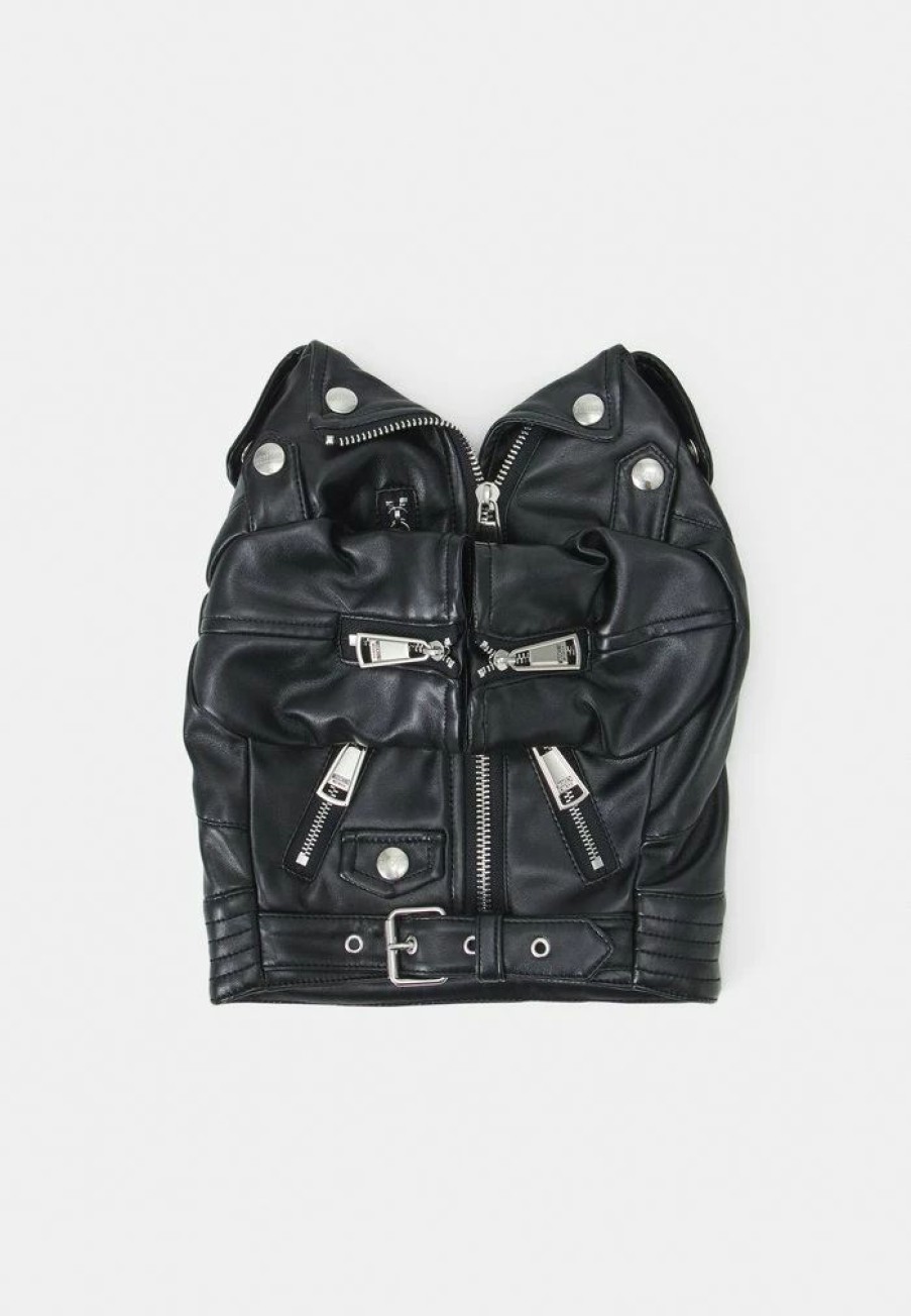 * | Moschino Dog Biker Jacket Other Accessories Black