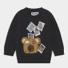 * | Moschino Unisex Sweatshirt Black