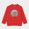 * | Moschino Unisex Sweatshirt Poppy Red