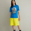 * | Moschino Print T-Shirt Fantasy Blue