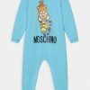 * | Moschino Babygrow Addition Unisex Sleep Suit Aquarius Blue