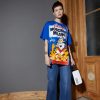 * | Moschino Print T-Shirt Blue