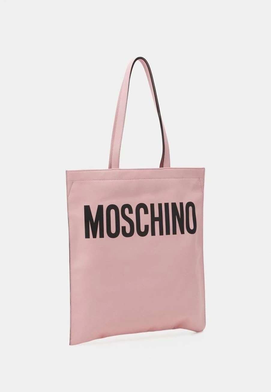 * | Moschino Illustrated Animals Unisex Tote Bag Pink