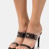 * | Moschino Heeled Mules Nero