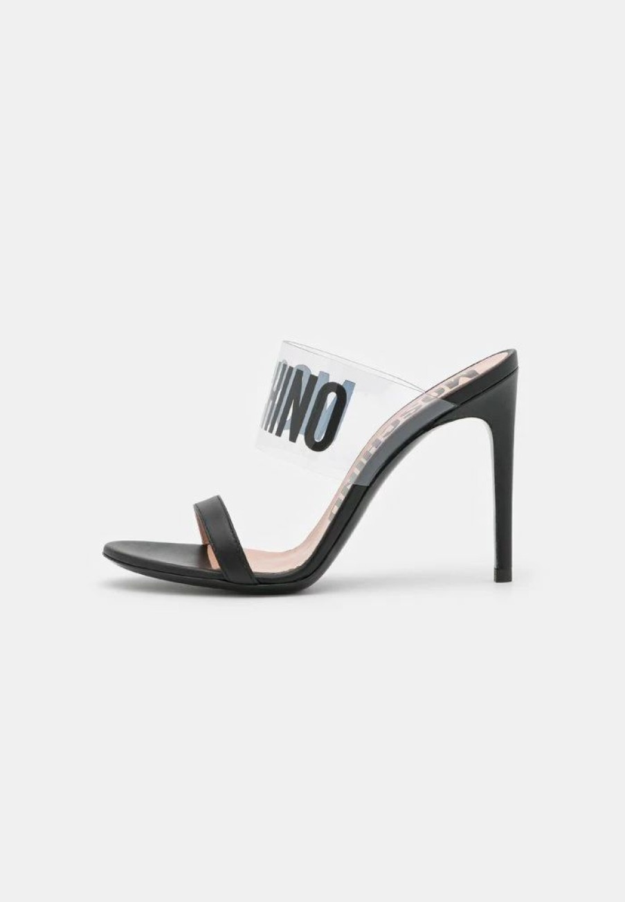 * | Moschino Heeled Mules Nero