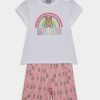 * | Moschino Set Unisex Print T-Shirt Light Pink