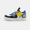 * | Moschino Unisex Trainers Black/White/Bluette/Yellow