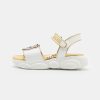 * | Moschino Sandals White/Gold