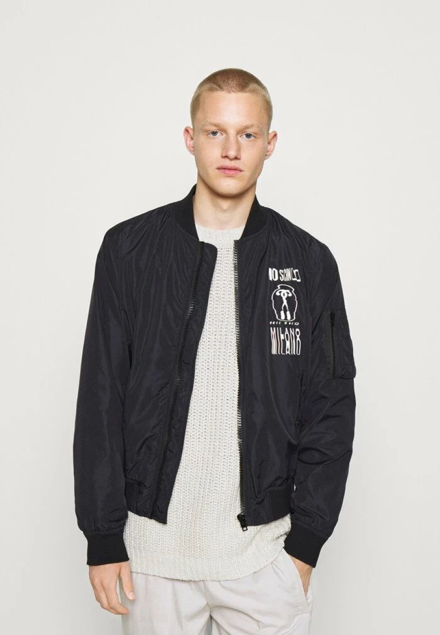 * | Moschino Bomber Jacket Black