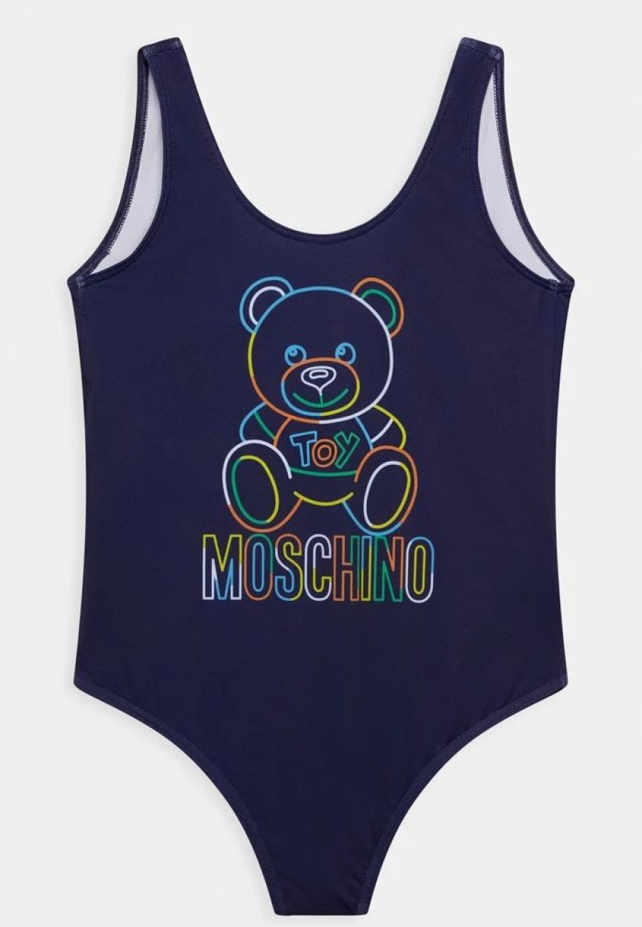 * | Moschino Swimsuit Navy Blue