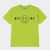 * | Moschino Maxi Unisex Print T-Shirt Lime