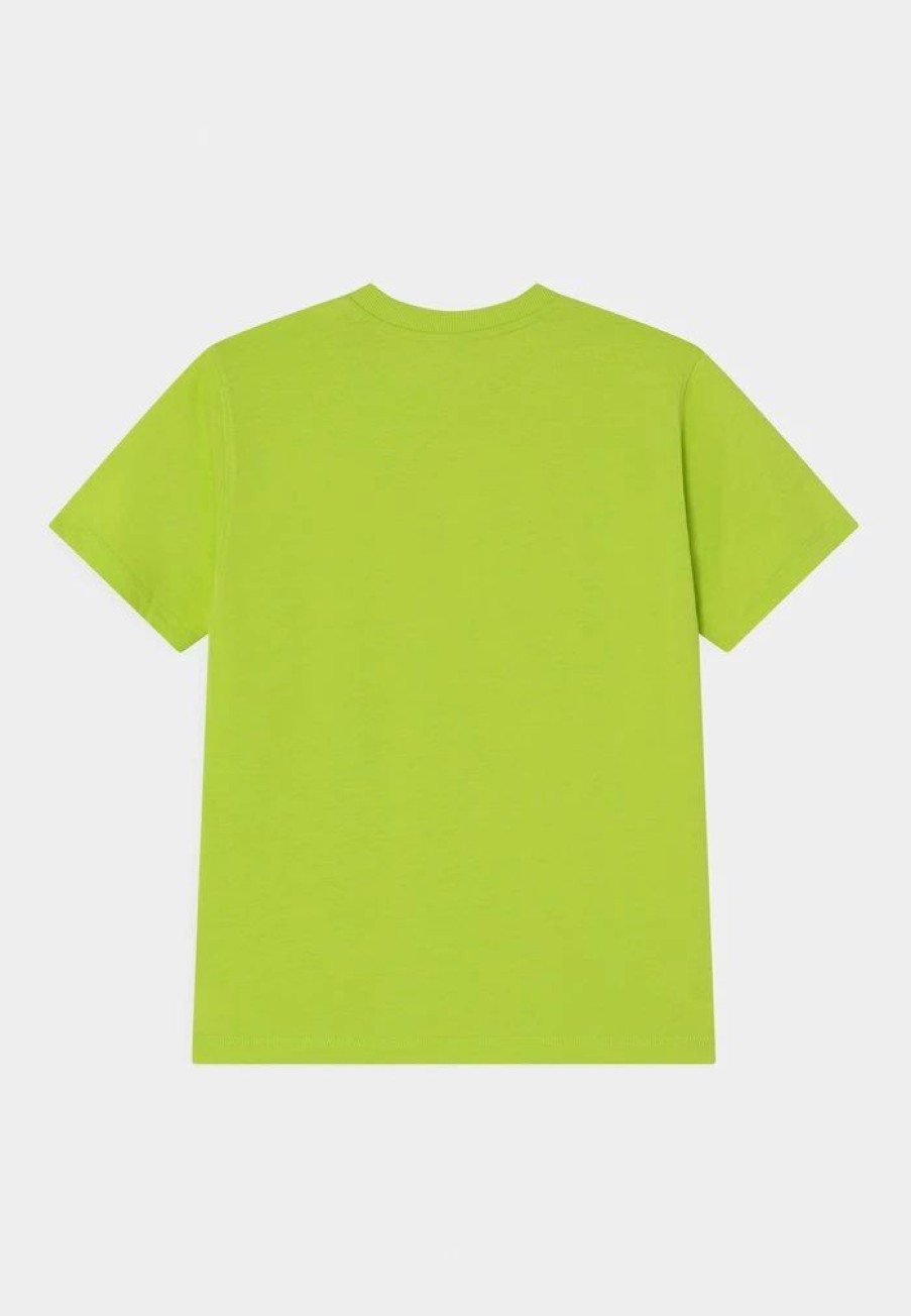 * | Moschino Maxi Unisex Print T-Shirt Lime