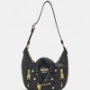 * | Moschino Biker Bag Shoulder Bag Handbag Fantasy Print Black