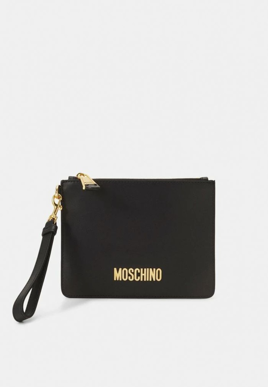 * | Moschino Unisex Clutch Fantasy Black