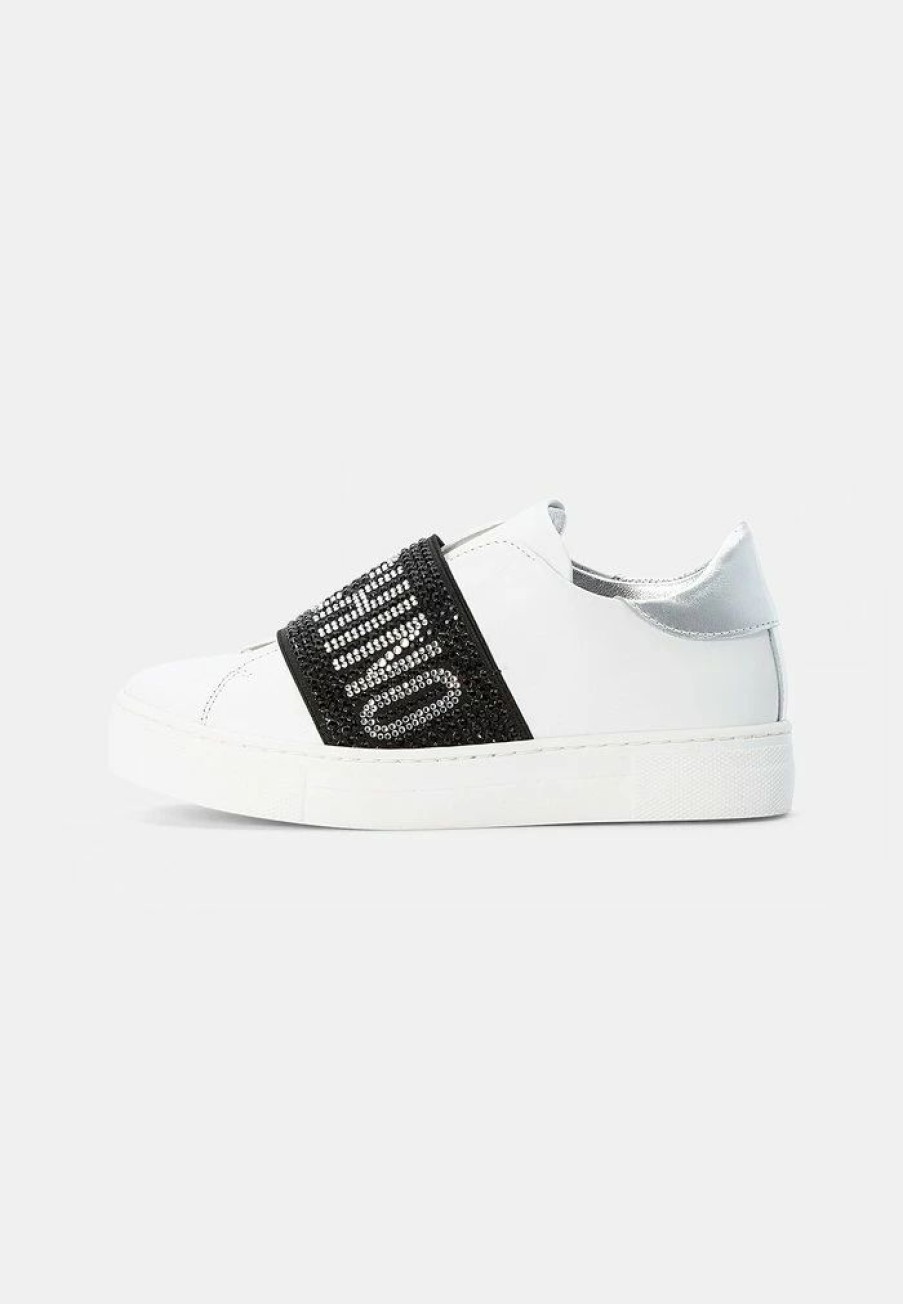 * | Moschino Slip-Ons White/Stones